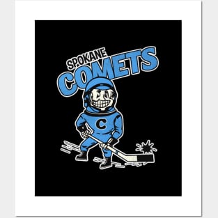 Spokane Comets Hockey Team Posters and Art